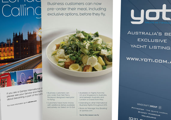 <strong>Qantas</strong> Pullup banners <strong>Yoti</strong> Pullup banners.